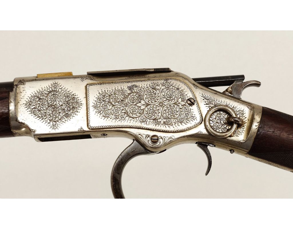 Armes Longues WINCHESTER DE LUXE MODÈLE 1873 CARABINE DE SELLE CALIBRE 44/40 - USA XIXè 103665-1 - 5