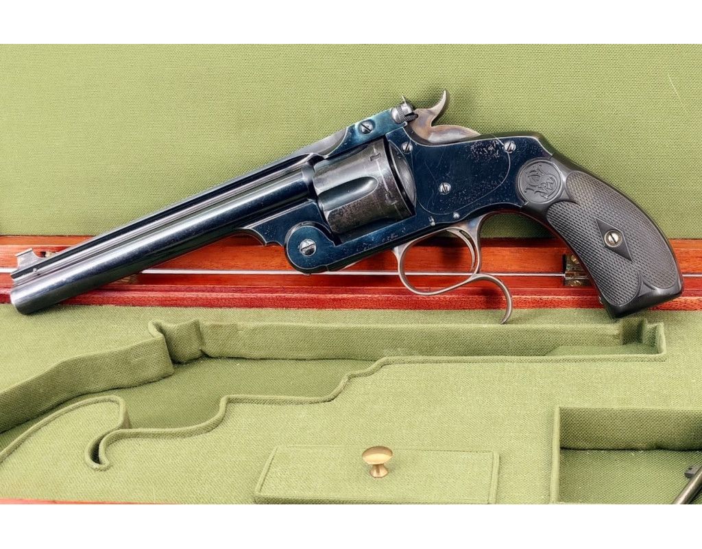 Armes de Poing SMITH & WESSON MODEL N°3 FRONTIER REVOLVER DE TIR SINGLE ACTION CALIBRE 44 RUSSIAN - USA XIXè 243-159-4 - 8