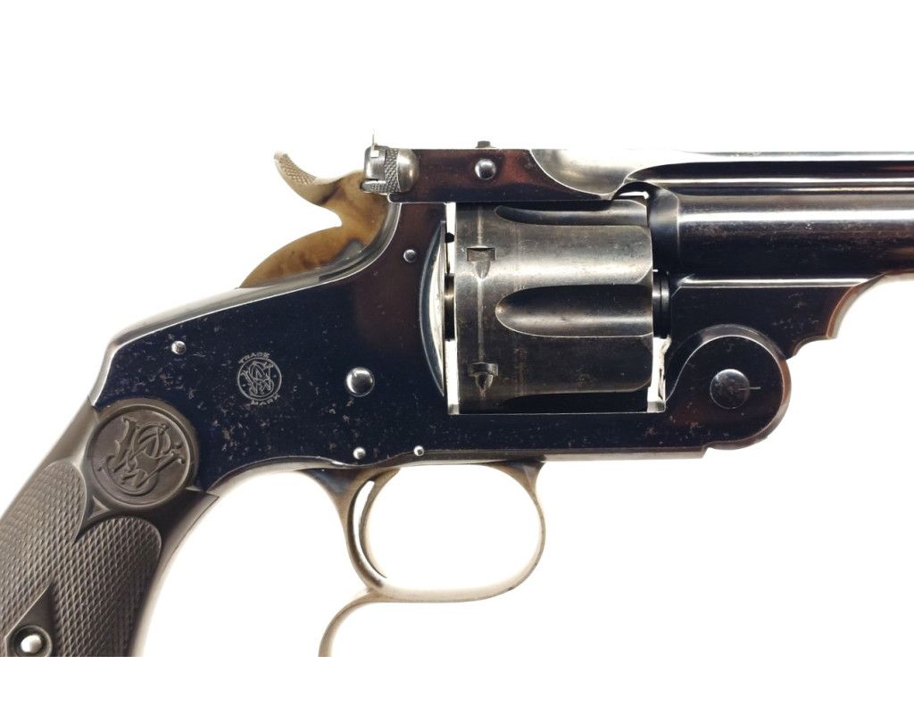 Armes de Poing SMITH & WESSON MODEL N°3 FRONTIER REVOLVER DE TIR SINGLE ACTION CALIBRE 44 RUSSIAN - USA XIXè 243-159-4 - 7