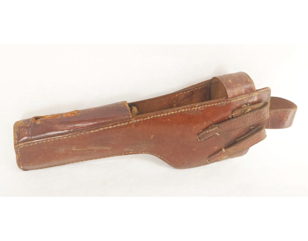 Militaria ETUI EN CUIR POUR CROSSE PISTOLET MAUSER C96 - ALLEMAGNE PREMIERE GUERRE MONDIALE {PRODUCT_REFERENCE} - 3