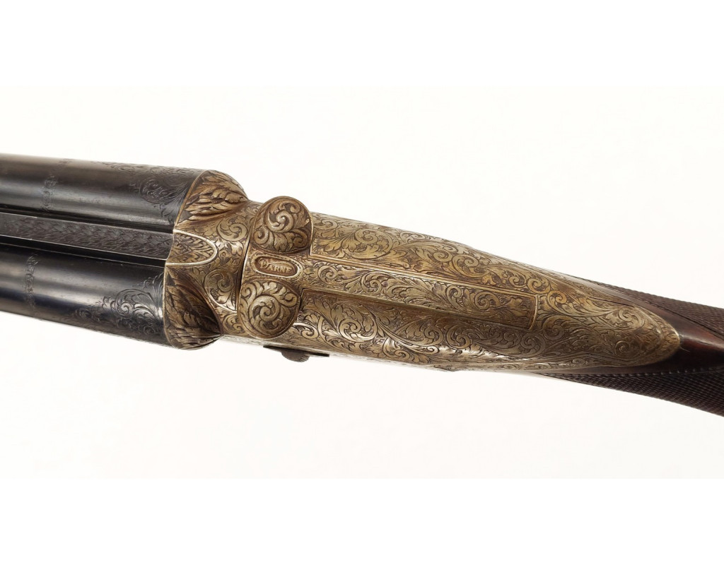 Armes Chasse LUXUEUX FUSIL DE CHASSE DARNE Modèle V 22 Calibre 16 70CM 3/4 FULL - France XXè 3Z521 - 11
