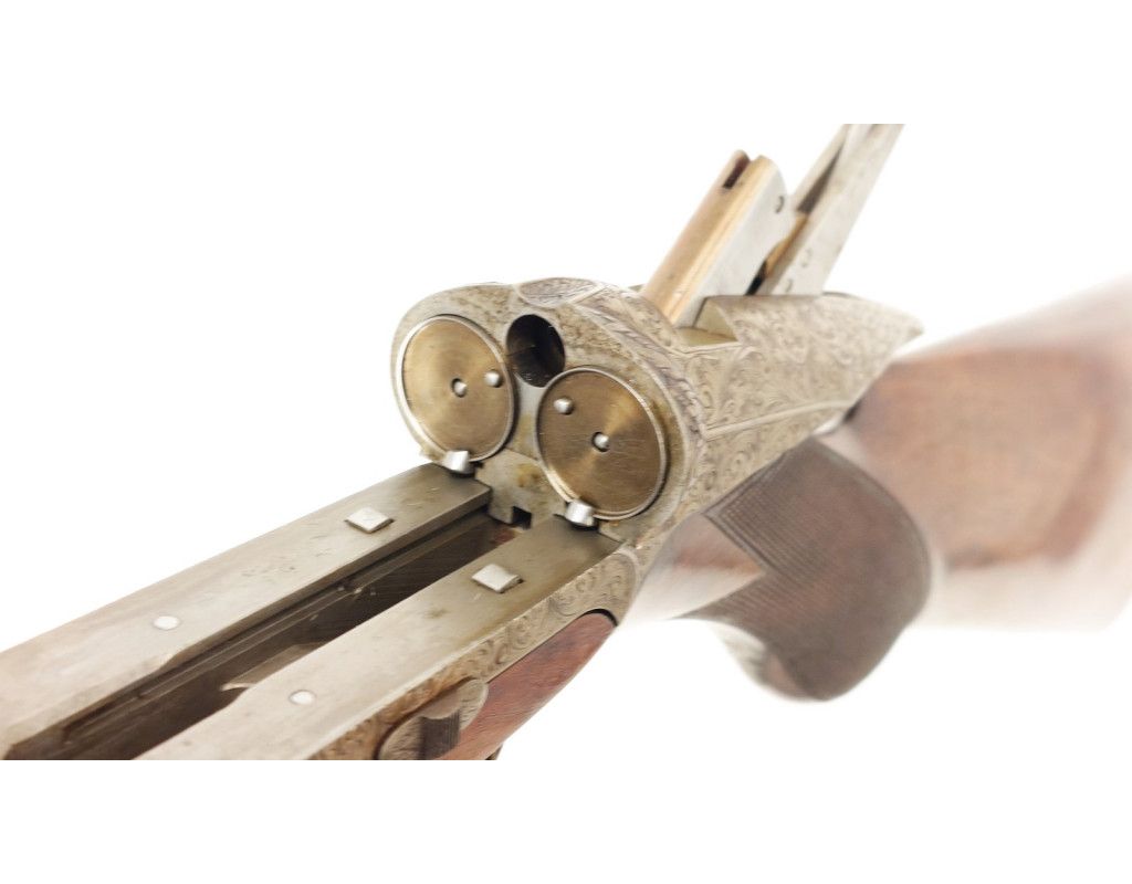 Armes Chasse LUXUEUX FUSIL DE CHASSE DARNE Modèle V 22 Calibre 16 70CM 3/4 FULL - France XXè 3Z521 - 17
