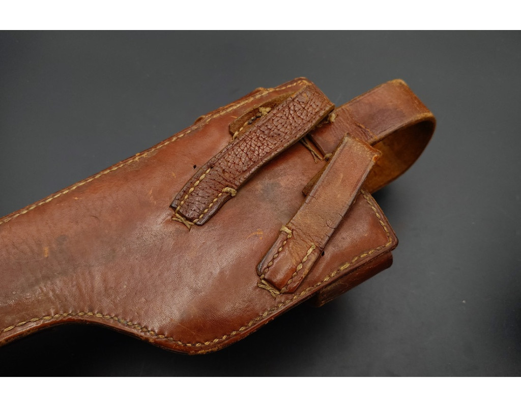 Militaria ETUI EN CUIR POUR CROSSE PISTOLET MAUSER C96 - ALLEMAGNE PREMIERE GUERRE MONDIALE {PRODUCT_REFERENCE} - 10