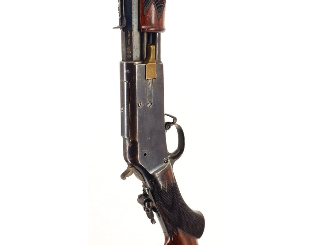 Armes Longues CARABINE DE TIR 22  COLT LIGHTNING MODELE 1887 A POMPE DE 1896 CALIBRE 22 COURT OU 22 LONG   - USA XIXè {PRODUCT_R