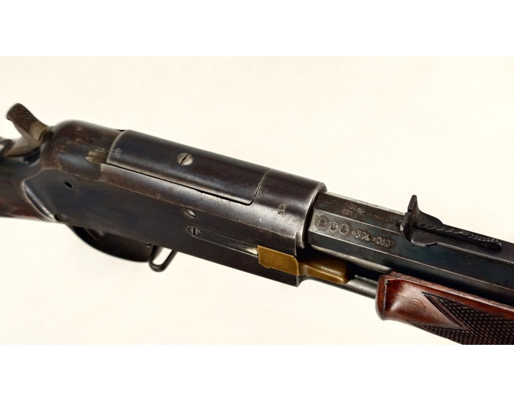 Armes Longues CARABINE DE TIR 22  COLT LIGHTNING MODELE 1887 A POMPE DE 1896 CALIBRE 22 COURT OU 22 LONG   - USA XIXè {PRODUCT_R