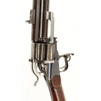 Armes d'Épaule EXCEPTIONNELLE CARABINE COLONEL LEMAT CALIBRE 11MM & 20/50 PERCUSSION CENTRALE FINITION D'ORIGINE BLEU C004155-10