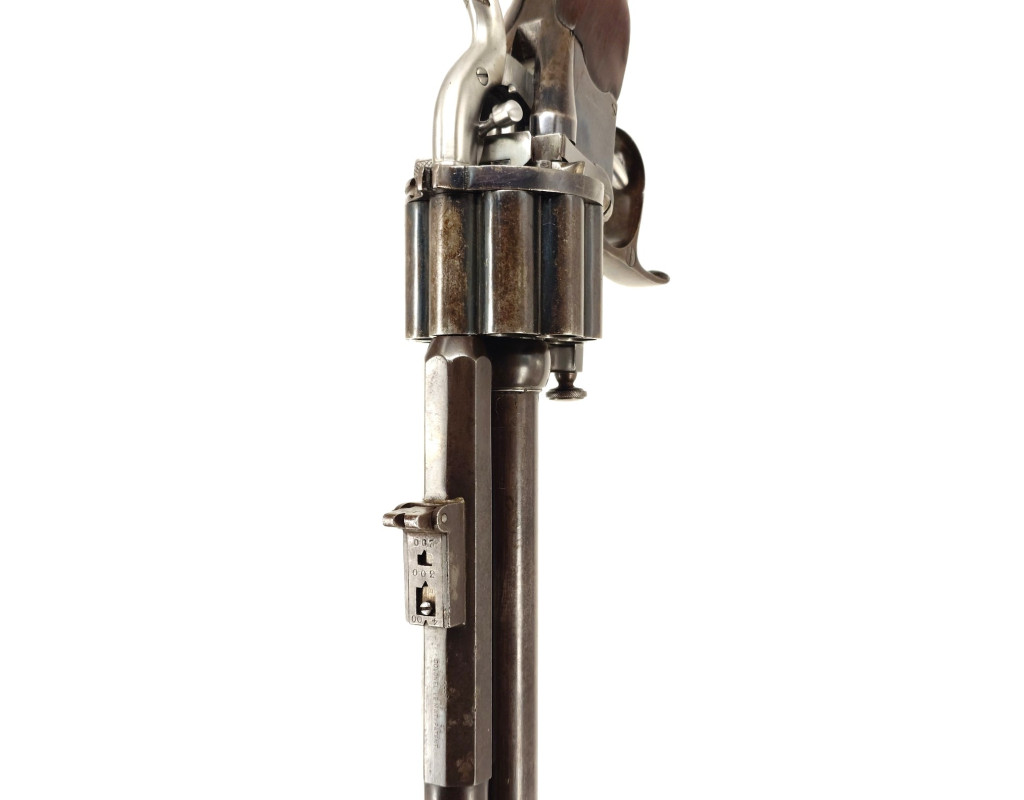 Armes d'Épaule EXCEPTIONNELLE CARABINE COLONEL LEMAT CALIBRE 11MM & 20/50 PERCUSSION CENTRALE FINITION D'ORIGINE BLEU C004155-10