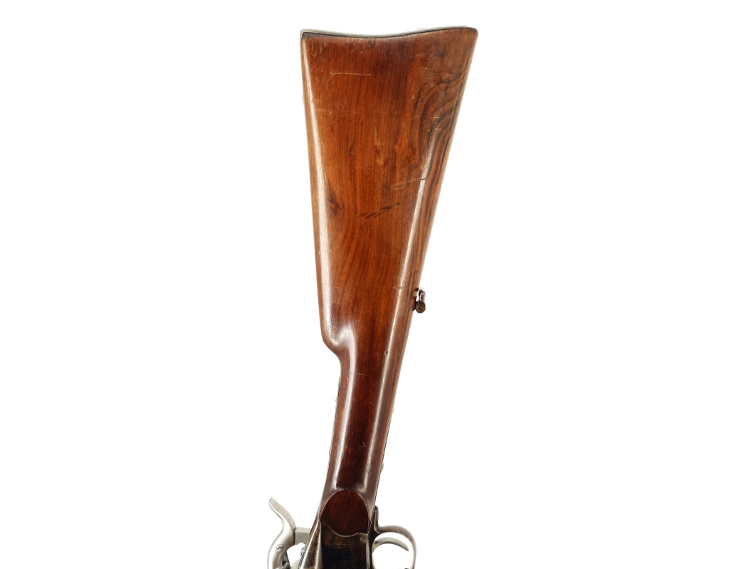 Armes d'Épaule EXCEPTIONNELLE CARABINE COLONEL LEMAT CALIBRE 11MM & 20/50 PERCUSSION CENTRALE FINITION D'ORIGINE BLEU C004155-10