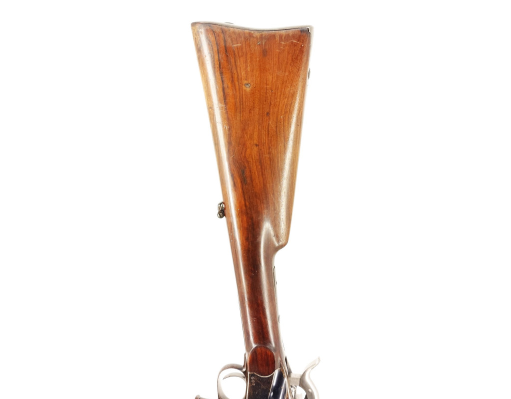 Armes d'Épaule EXCEPTIONNELLE CARABINE COLONEL LEMAT CALIBRE 11MM & 20/50 PERCUSSION CENTRALE FINITION D'ORIGINE BLEU C004155-10