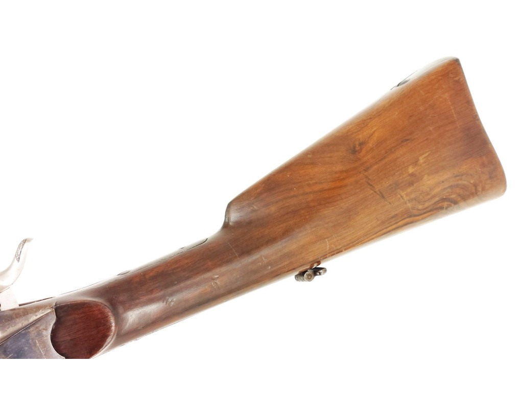 Armes d'Épaule EXCEPTIONNELLE CARABINE COLONEL LEMAT CALIBRE 11MM & 20/50 PERCUSSION CENTRALE FINITION D'ORIGINE BLEU C004155-10