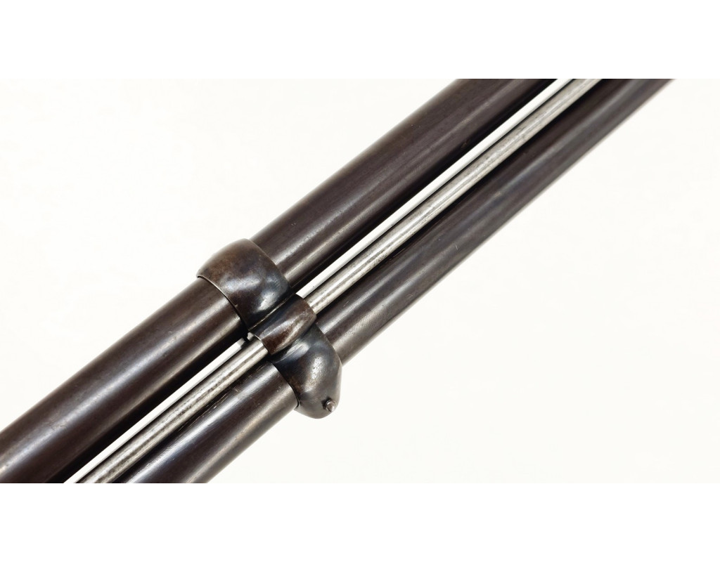 Armes d'Épaule EXCEPTIONNELLE CARABINE COLONEL LEMAT CALIBRE 11MM & 20/50 PERCUSSION CENTRALE FINITION D'ORIGINE BLEU C004155-10