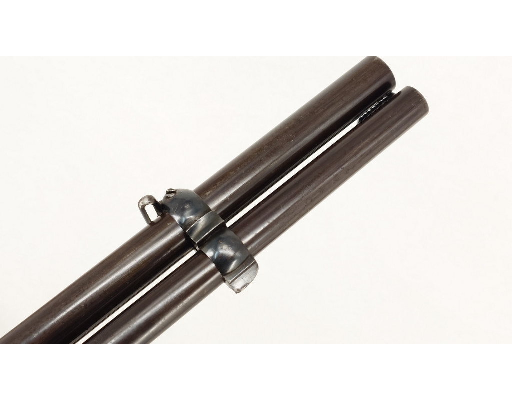 Armes d'Épaule EXCEPTIONNELLE CARABINE COLONEL LEMAT CALIBRE 11MM & 20/50 PERCUSSION CENTRALE FINITION D'ORIGINE BLEU C004155-10