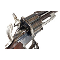 Armes d'Épaule EXCEPTIONNELLE CARABINE COLONEL LEMAT CALIBRE 11MM & 20/50 PERCUSSION CENTRALE FINITION D'ORIGINE BLEU C004155-10