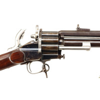 Armes d'Épaule EXCEPTIONNELLE CARABINE COLONEL LEMAT CALIBRE 11MM & 20/50 PERCUSSION CENTRALE FINITION D'ORIGINE BLEU C004155-10