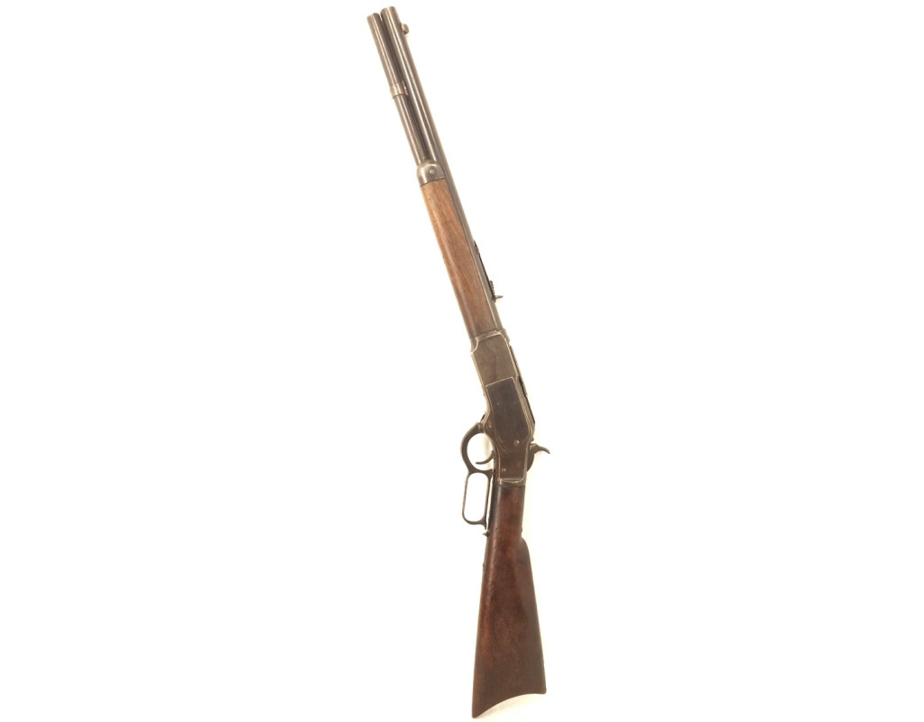Armes d'Épaule RARE CARABINE WINCHESTER MODEL 1873 DE TRAPPER 16 1/8" CALIBRE 44/40 WCF DE 1890 - USA XIXè - 14