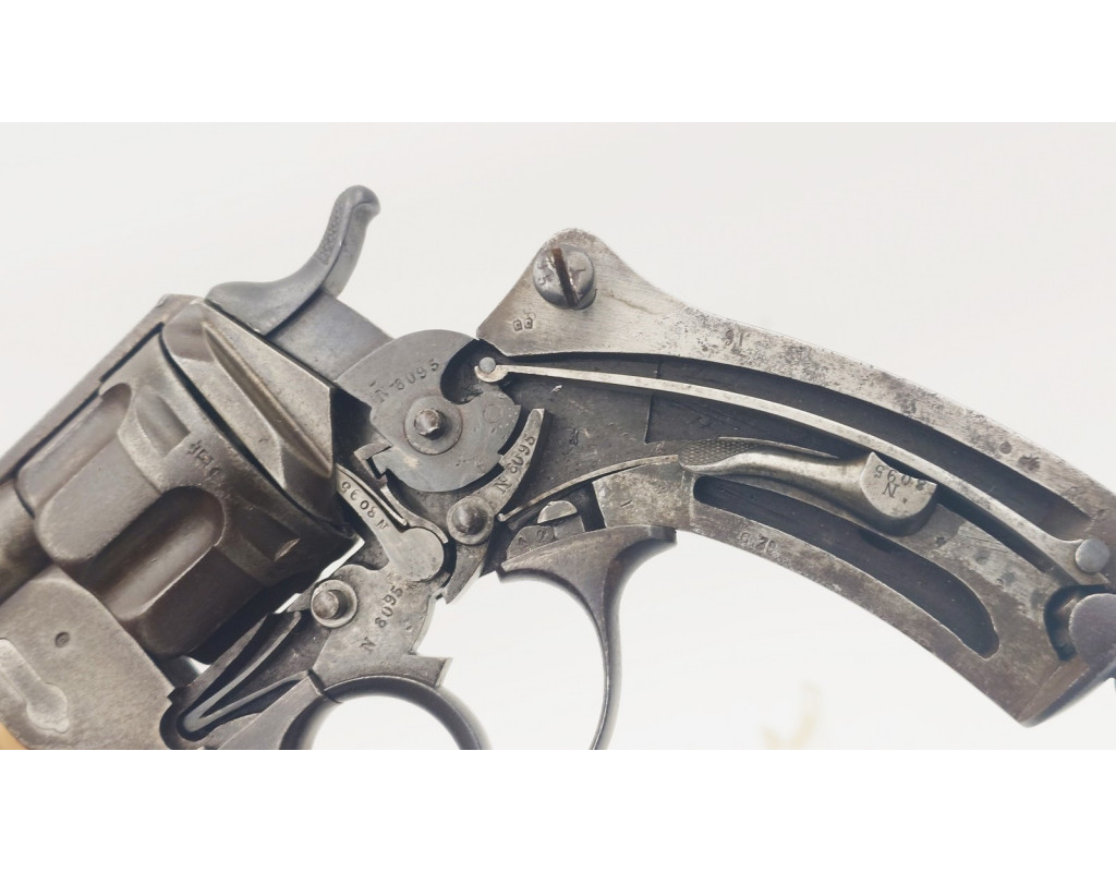 Armes de Poing REVOLVER RÉGLEMENTAIRE D'OFFICIER CHAMELOT DELVIGNE MODELE MAS 1874 ST ÉTIENNE 1876 CALIBRE 11MM 73 - FRANCE IIIè