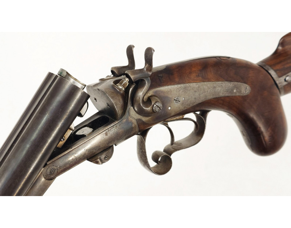 Armes de Poing PISTOLET - CARABINE DE VÉNERIE CALIBRE 20 /50 BRENNEKKE RAYÉ VERNEY CARRON FRERES SAINT-ÉTIENNE - FRANCE XIXè 235