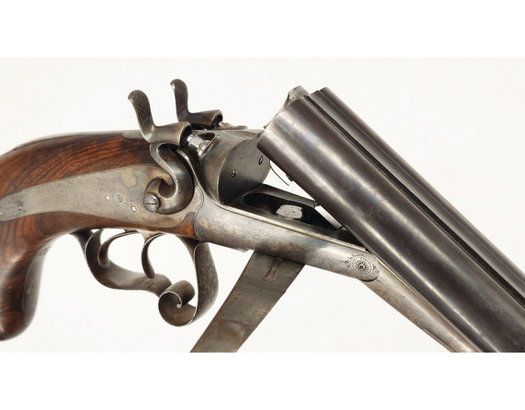 Armes de Poing PISTOLET - CARABINE DE VÉNERIE CALIBRE 20 /50 BRENNEKKE RAYÉ VERNEY CARRON FRERES SAINT-ÉTIENNE - FRANCE XIXè 235
