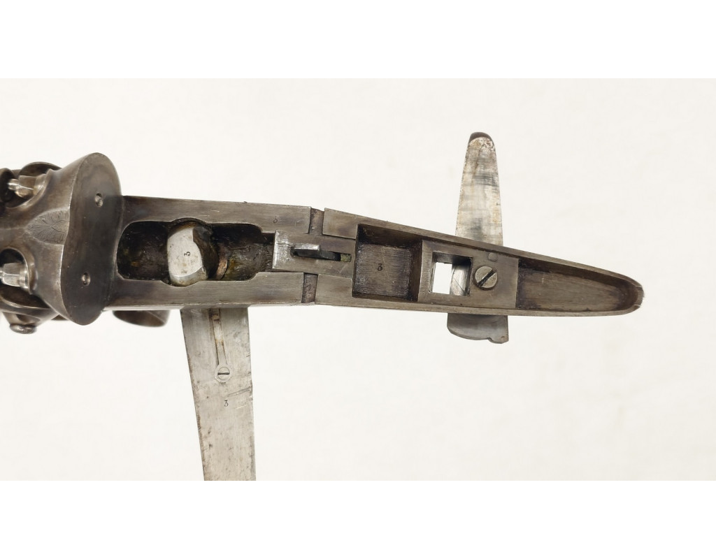 Armes de Poing PISTOLET - CARABINE DE VÉNERIE CALIBRE 20 /50 BRENNEKKE RAYÉ VERNEY CARRON FRERES SAINT-ÉTIENNE - FRANCE XIXè 235