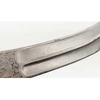 Armes Blanches POIGNARD COURBE DE PERSE KANDJAR DAMAS WOOTZ PERSIAN OTTOMAN DAGGER XIXè {PRODUCT_REFERENCE} - 8