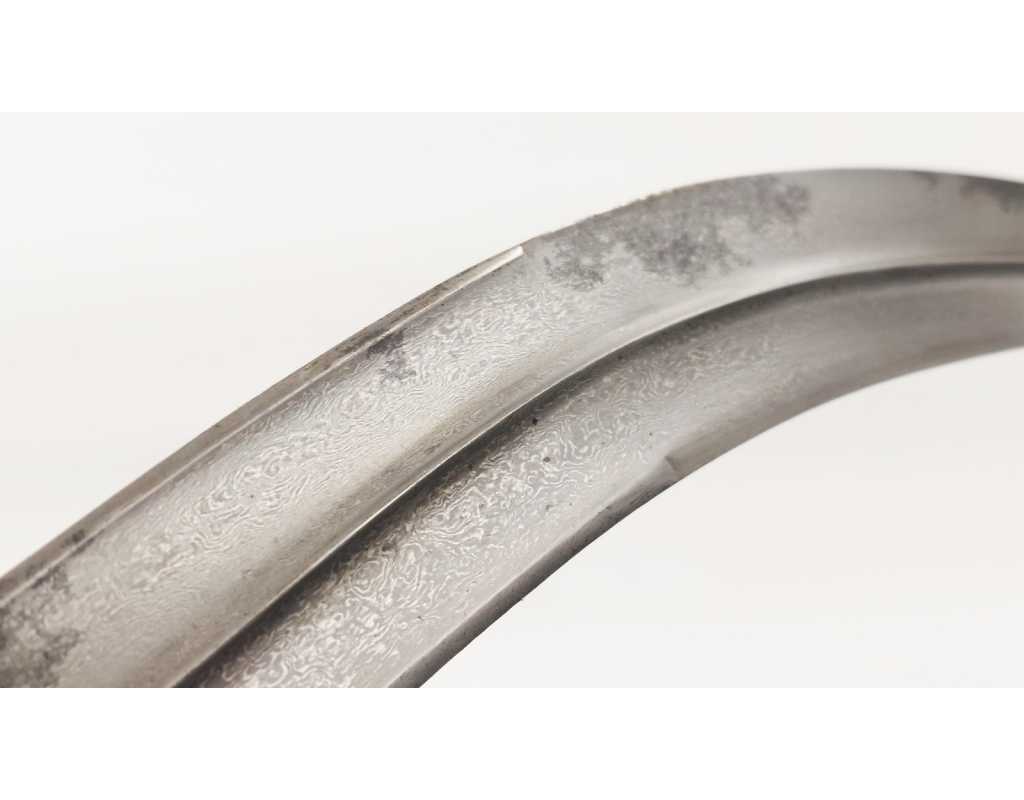 Armes Blanches POIGNARD COURBE DE PERSE KANDJAR DAMAS WOOTZ PERSIAN OTTOMAN DAGGER XIXè {PRODUCT_REFERENCE} - 10