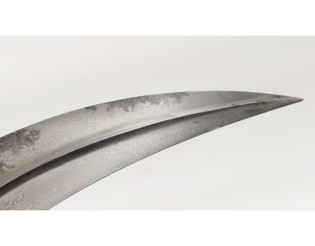 Armes Blanches POIGNARD COURBE DE PERSE KANDJAR DAMAS WOOTZ PERSIAN OTTOMAN DAGGER XIXè {PRODUCT_REFERENCE} - 11