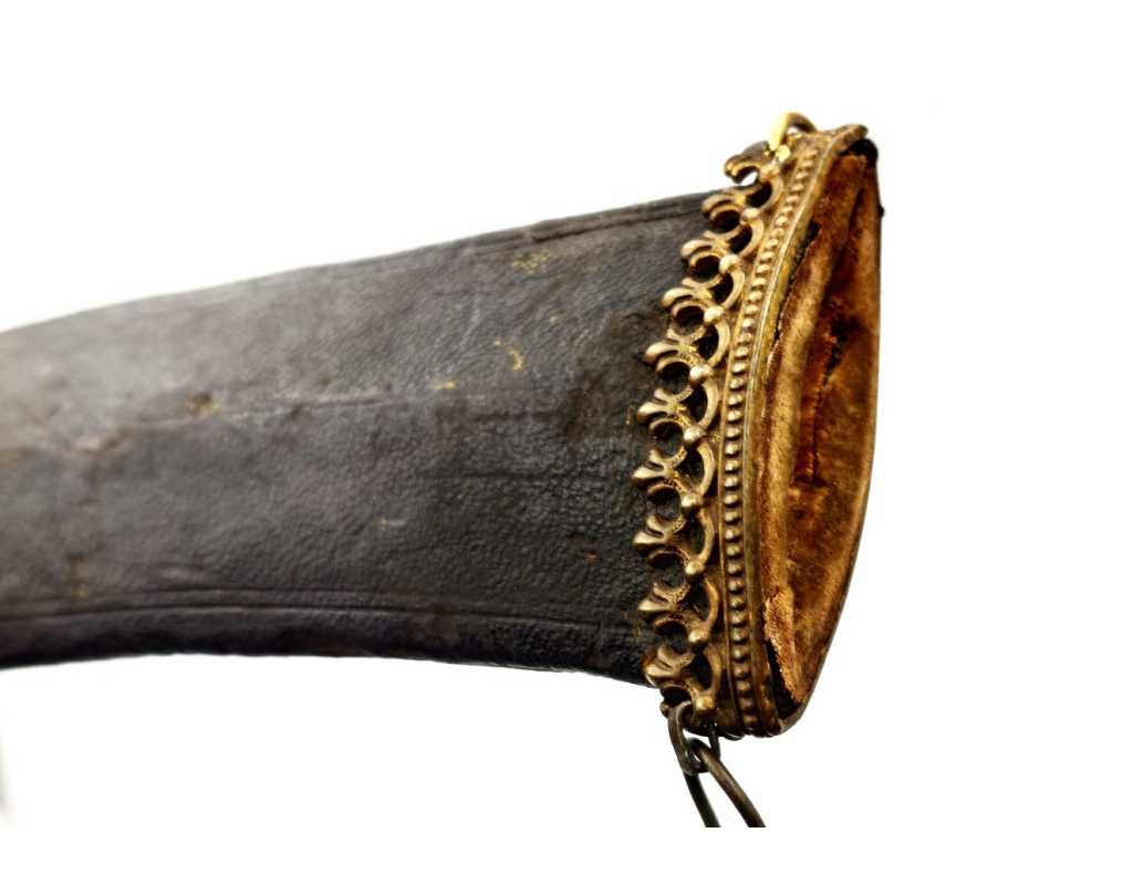 Armes Blanches POIGNARD COURBE DE PERSE KANDJAR DAMAS WOOTZ PERSIAN OTTOMAN DAGGER XIXè {PRODUCT_REFERENCE} - 24