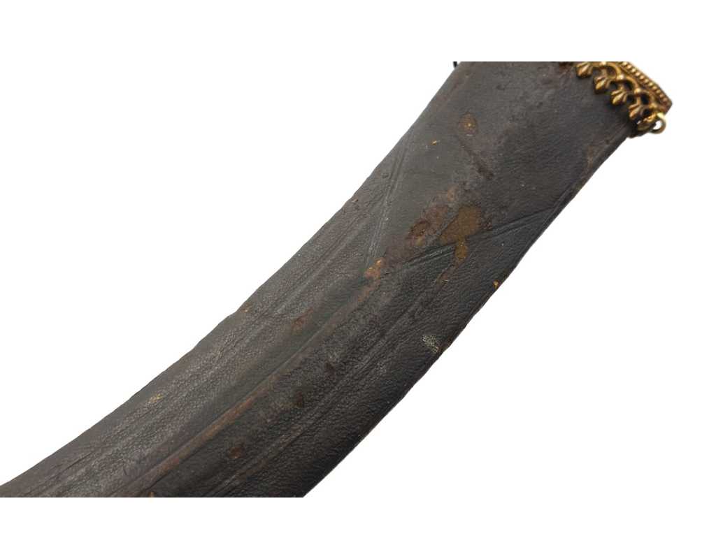 Armes Blanches POIGNARD COURBE DE PERSE KANDJAR DAMAS WOOTZ PERSIAN OTTOMAN DAGGER XIXè {PRODUCT_REFERENCE} - 25
