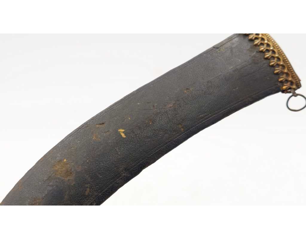Armes Blanches POIGNARD COURBE DE PERSE KANDJAR DAMAS WOOTZ PERSIAN OTTOMAN DAGGER XIXè {PRODUCT_REFERENCE} - 26