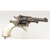 Armes de Poing REVOLVER DE LUXE SAINT-ÉTIENNE 1874 FAGNUS MAQUAIRE CALIBRE 320 - CADEAU DU MARÉCHAL FOCH À LOUIS MOUILLESEAUX -