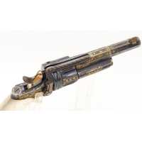 Armes de Poing REVOLVER DE LUXE SAINT-ÉTIENNE 1874 FAGNUS MAQUAIRE CALIBRE 320 - CADEAU DU MARÉCHAL FOCH À LOUIS MOUILLESEAUX -