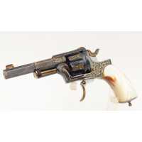 Armes de Poing REVOLVER DE LUXE SAINT-ÉTIENNE 1874 FAGNUS MAQUAIRE CALIBRE 320 - CADEAU DU MARÉCHAL FOCH À LOUIS MOUILLESEAUX -