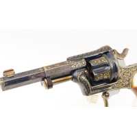 Armes de Poing REVOLVER DE LUXE SAINT-ÉTIENNE 1874 FAGNUS MAQUAIRE CALIBRE 320 - CADEAU DU MARÉCHAL FOCH À LOUIS MOUILLESEAUX -