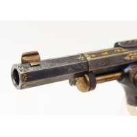 Armes de Poing REVOLVER DE LUXE SAINT-ÉTIENNE 1874 FAGNUS MAQUAIRE CALIBRE 320 - CADEAU DU MARÉCHAL FOCH À LOUIS MOUILLESEAUX -