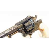 Armes de Poing REVOLVER DE LUXE SAINT-ÉTIENNE 1874 FAGNUS MAQUAIRE CALIBRE 320 - CADEAU DU MARÉCHAL FOCH À LOUIS MOUILLESEAUX -