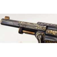 Armes de Poing REVOLVER DE LUXE SAINT-ÉTIENNE 1874 FAGNUS MAQUAIRE CALIBRE 320 - CADEAU DU MARÉCHAL FOCH À LOUIS MOUILLESEAUX -