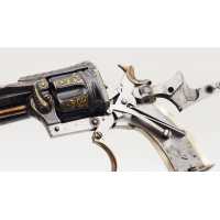 Armes de Poing REVOLVER DE LUXE SAINT-ÉTIENNE 1874 FAGNUS MAQUAIRE CALIBRE 320 - CADEAU DU MARÉCHAL FOCH À LOUIS MOUILLESEAUX -