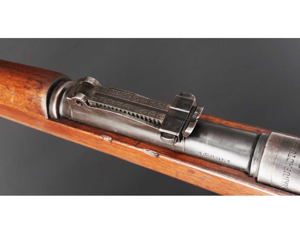 Catalogue Magasin CARABINE MAUSER  BELGE MODELE 1889   Calibre 7.65x53  FABRIQUE NATIONALE HERSTAL LIEGE -  Belgique WW1 premièr