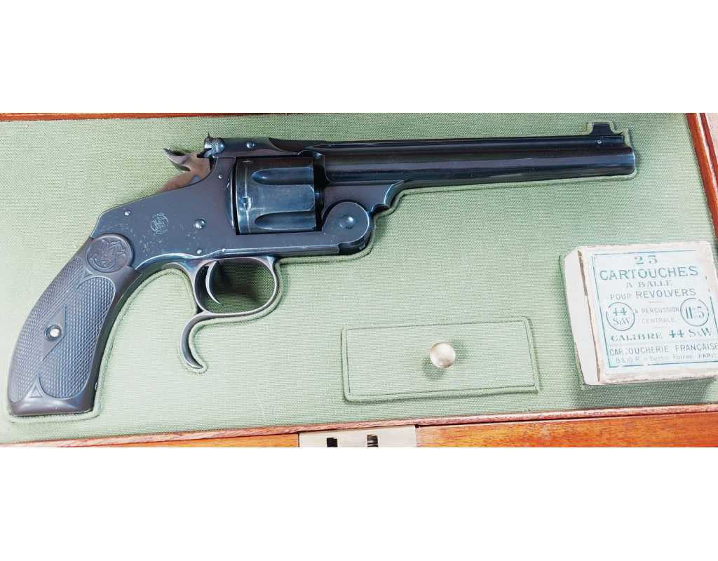 Armes de Poing SMITH & WESSON MODEL N°3 FRONTIER REVOLVER DE TIR SINGLE ACTION CALIBRE 44 RUSSIAN - USA XIXè 243-159-4 - 11