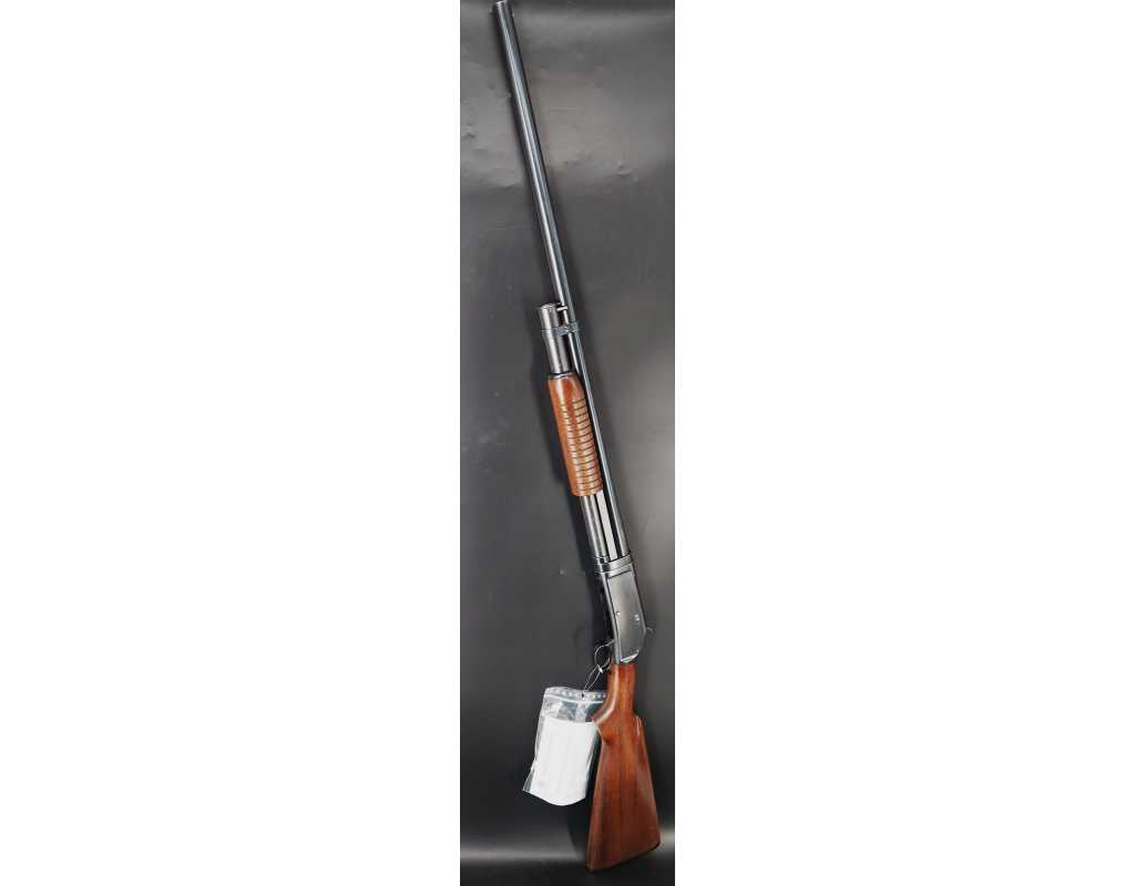 Armes Longues SHOTGUN WINCHESTER M 1897 CAL. 12/70 FULL / ETAT NEUF / ANNEE 1955 {PRODUCT_REFERENCE} - 1