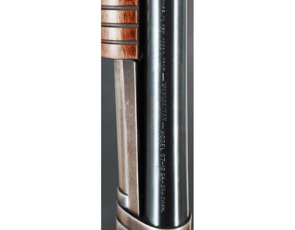 Armes Longues SHOTGUN WINCHESTER M 1897 CAL. 12/70 FULL / ANNEE 1956 {PRODUCT_REFERENCE} - 5