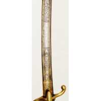 Armes Blanches UNIQUE SABRE D'OFFICIER D'ELITE DE L'ARTILLERIE DE MARINE WATERLOO PREMIER EMPIRE - RESTAURATION {PRODUCT_REFERE