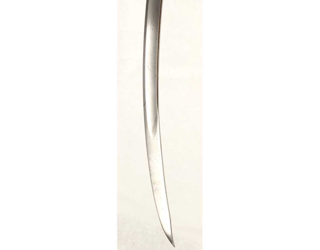 Armes Blanches UNIQUE SABRE D'OFFICIER D'ELITE DE L'ARTILLERIE DE MARINE WATERLOO PREMIER EMPIRE - RESTAURATION {PRODUCT_REFERE