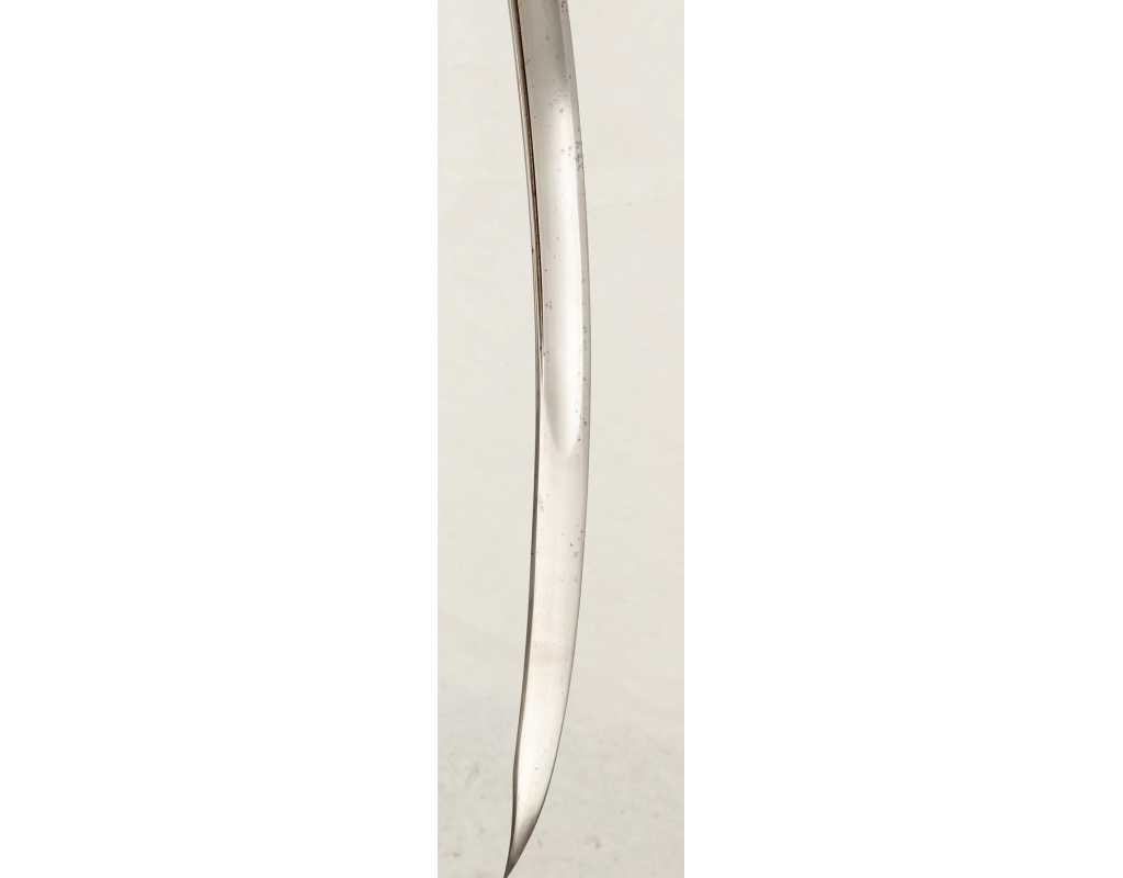 Armes Blanches UNIQUE SABRE D'OFFICIER D'ELITE DE L'ARTILLERIE DE MARINE WATERLOO PREMIER EMPIRE - RESTAURATION {PRODUCT_REFERE