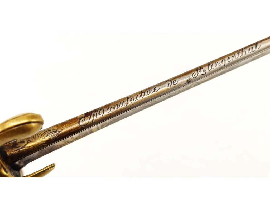 Armes Blanches UNIQUE SABRE D'OFFICIER D'ELITE DE L'ARTILLERIE DE MARINE WATERLOO PREMIER EMPIRE - RESTAURATION {PRODUCT_REFERE