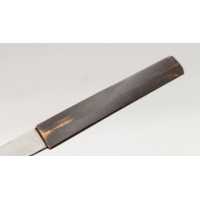 Art du Japon KOZUKA et LAME KOGOTANA   COUTEAU POUR SABRE JAPONAIS  EN  CUIVRE / CHEVAUX JAPON XIXè {PRODUCT_REFERENCE} - 6