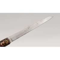 Art du Japon KOZUKA et LAME KOGOTANA   COUTEAU POUR SABRE JAPONAIS  EN  CUIVRE / CHEVAUX JAPON XIXè {PRODUCT_REFERENCE} - 8