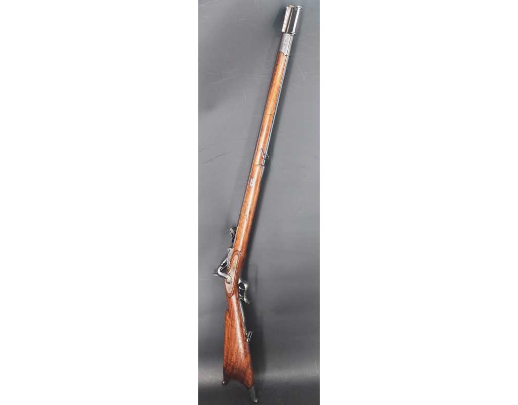 Armes Longues CARABINE DE TIR FEDERAL SUISSE 1851 TABATIERE 1867  CALIBRE 10.4MM CENTRAL {PRODUCT_REFERENCE} - 1