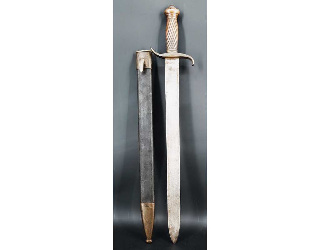 Militaria GLAIVE MODELE 1849 D'ARTILLERIE FASCHINENMESSER EMPIRE ALLEMAND - PRUSSE 1851 {PRODUCT_REFERENCE} - 1