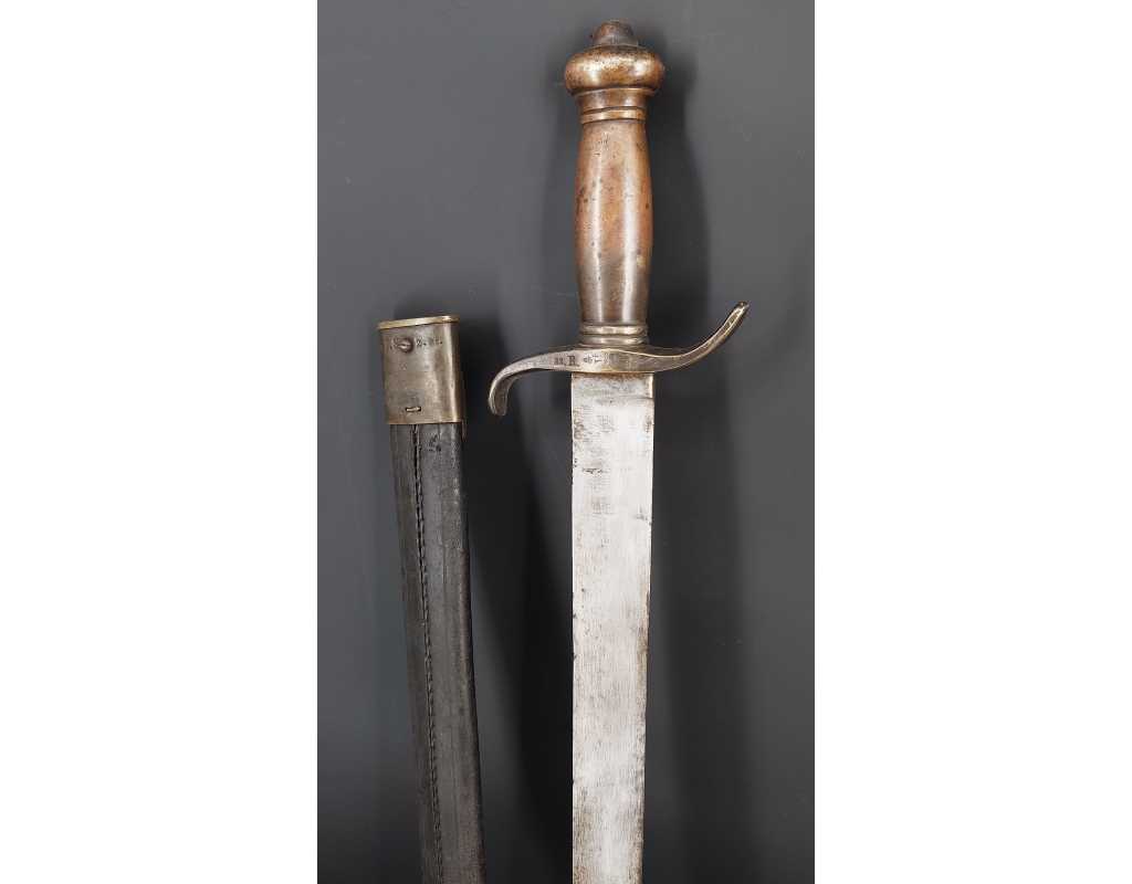 Militaria GLAIVE MODELE 1849 D'ARTILLERIE FASCHINENMESSER EMPIRE ALLEMAND - PRUSSE 1851 {PRODUCT_REFERENCE} - 6
